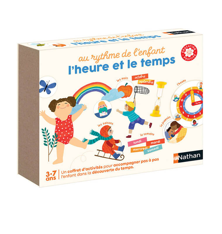 L'heure et le temps Nathan - De 3 à 7 ans | Jeux éducatifs | 24 300 CFA , dakar, Sénégal