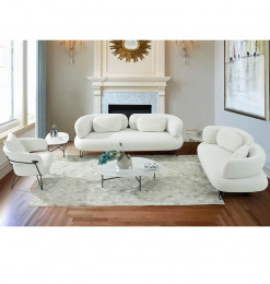 Sofa 3+2 + 2 fauteuils beige