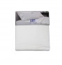 Drap plat blanc 180x290 cm 100% coton | Linge de lit , Dakar, Sénégal