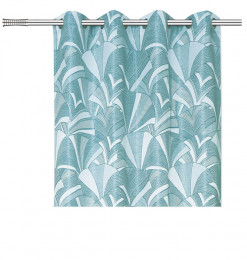 Rideau jacquard vert...