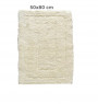 Tapis de bain crème 50X80cm + 50X50cm chenille coton et microfibre | Tapis de bain | 11 900 FCFA , dakar, Sénégal