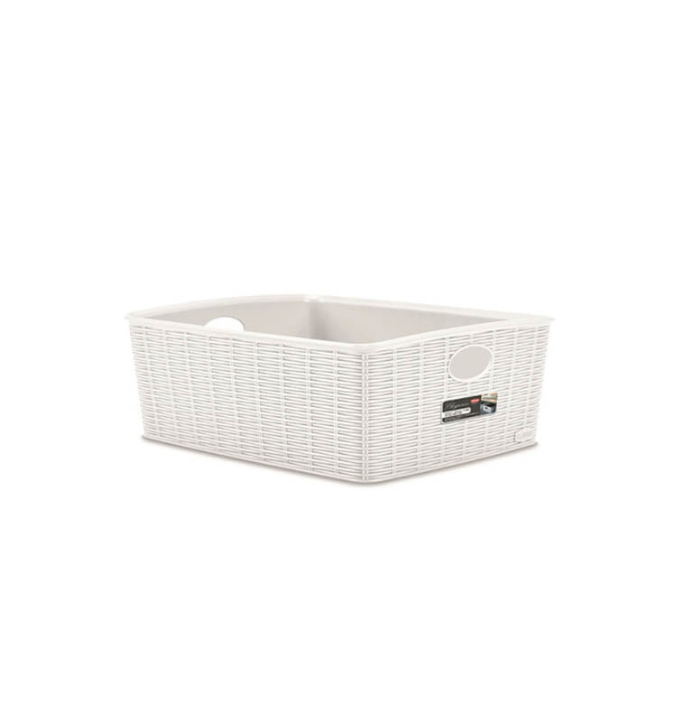 Panier de rangement Elegance blanc 36x29x13 cm | Paniers & panières | 4 600 FCFA , dakar, Sénégal