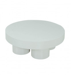 Table basse blanc 100X38cm