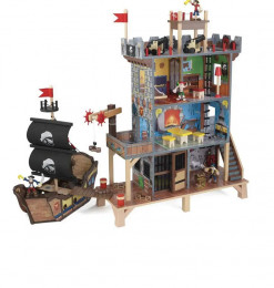Jeu de pirate en bois -...