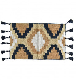 Tapis de bain 50x80 cm bleu...