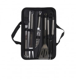 Set outils barbecue Inox +...