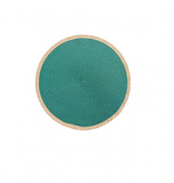 Set de table vert rond 38cm