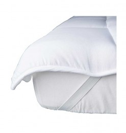 Surmatelas blanc 90 x 200 cm