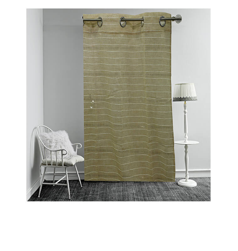 Rideau terra 140x280 cm en polyester | Rideaux & voilages , Dakar, Sénégal