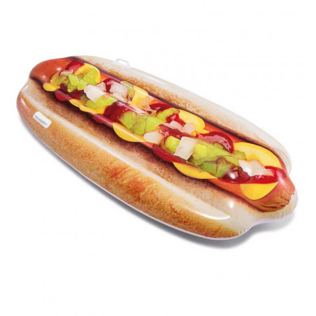 Matelas gonflable Hot dog INTEX