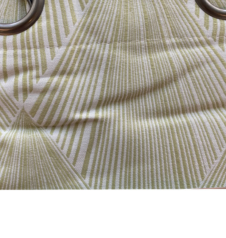 Rideau jacquard beige et vert motif losange 140x270 cm | Rideaux & voilages , Dakar, Sénégal