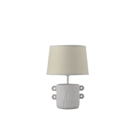 Lampe de table céramique gris 30 cm