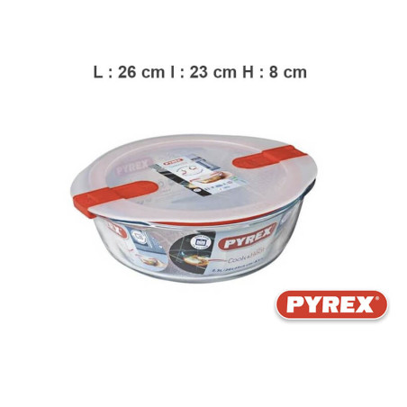 Boite de conservation 2,3 L en verre - PYREX | Boites de conservation alimentaire | 9 900 CFA , dakar, Sénégal