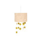 Suspension lumière pour enfant rose et dorée en fer et polyester | Décoration chambre enfant | 20 900 FCFA , dakar, Sénégal