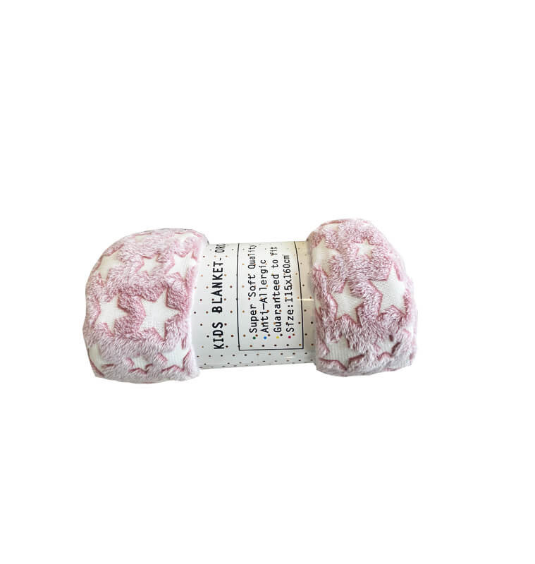 Plaid rose pour enfant, 115x160 cm  | Textile chambre enfant | 6 000 CFA , dakar, Sénégal