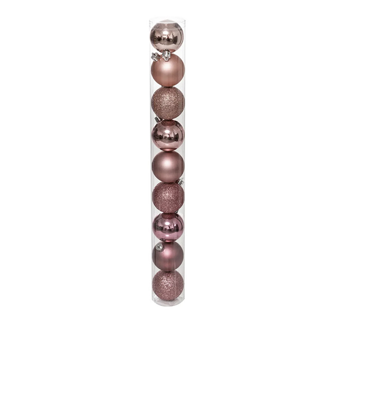 Boule de Noël 60 mm rose - Lot de 9 |Boules de Noël |3 800 FCFA ,Dakar, Sénégal