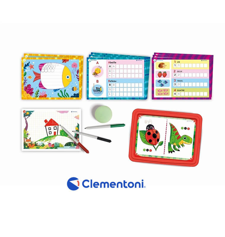 Mon ardoise 3 en 1 Clementoni - De 3 à 6 ans | Jeux éducatifs | 15 800 CFA , dakar, Sénégal
