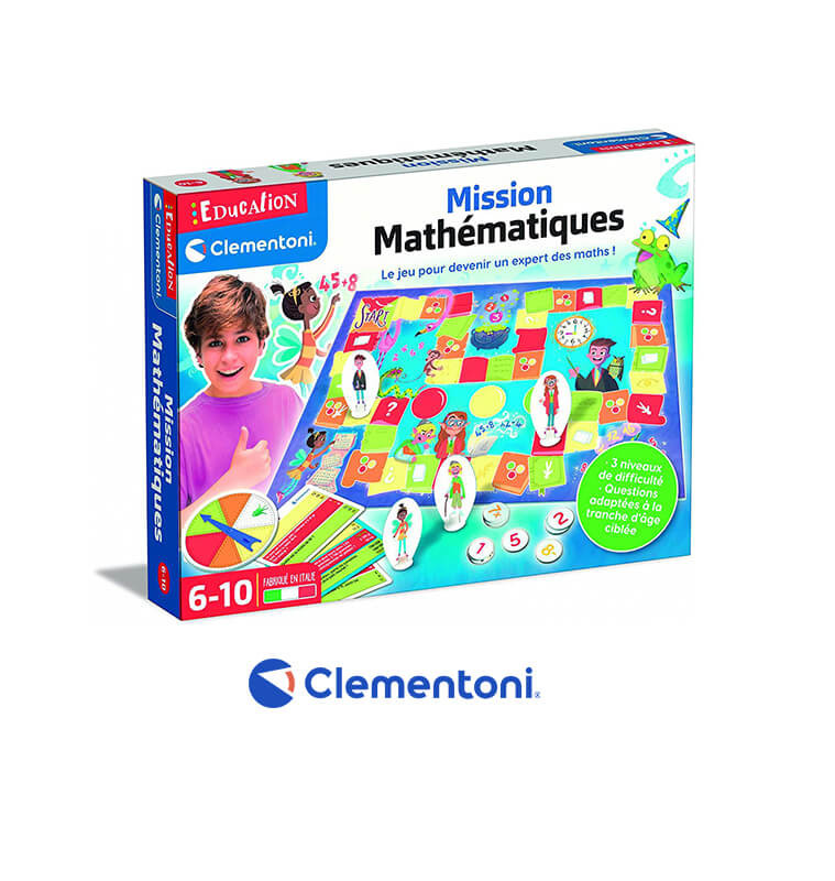 Mission Mathématiques Clementoni - De 6 à 10 ans | Jeux & jouets éducatifs | 14 200 FCFA , dakar, Sénégal