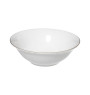 Saladier 22cm en porcelaine blanche contour doré | Bols, saladiers & coupelles | 2 800 CFA , dakar, Sénégal