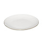 Assiette diner 27 cm en porcelaine blanche contour doré  | Assiettes & coffrets d'assiettes | 2 600 CFA , dakar, Sénégal