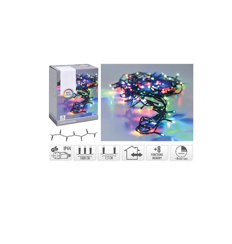 Guirlande lumineuse de Noël 240 LED multicolore sur 18m  |Boules de Noël |11 500 FCFA ,Dakar, Sénégal