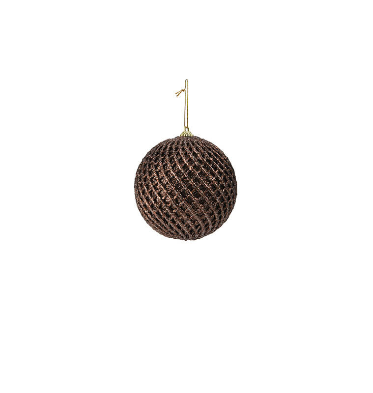 Boule de Noël style gaufré 10 cm |Boules de Noël |2 200 FCFA ,Dakar, Sénégal