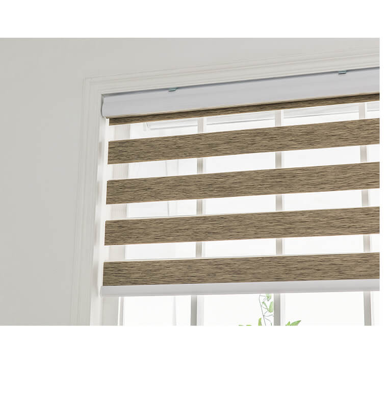 Store jour et nuit beige et marron 120x230 cm avec mécanisme | Stores fenêtre , Dakar, Sénégal