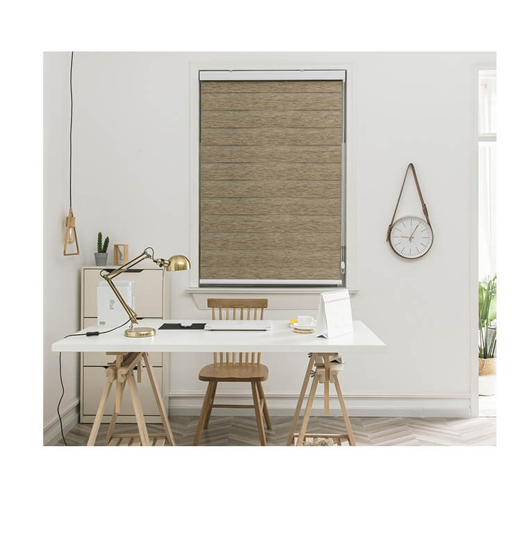 Store jour et nuit beige et marron 120x230 cm avec mécanisme | Stores fenêtre , Dakar, Sénégal