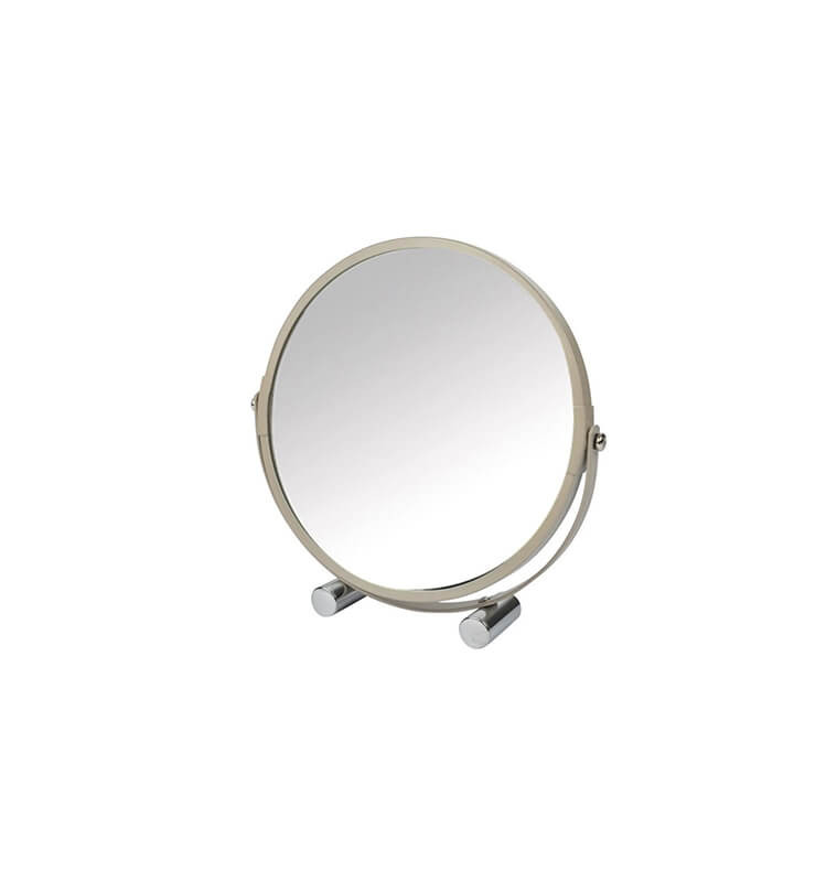 Miroir grossissant 2 faces en métal vitamine taupe | Accessoires beauté | 6 700 FCFA , dakar, Sénégal