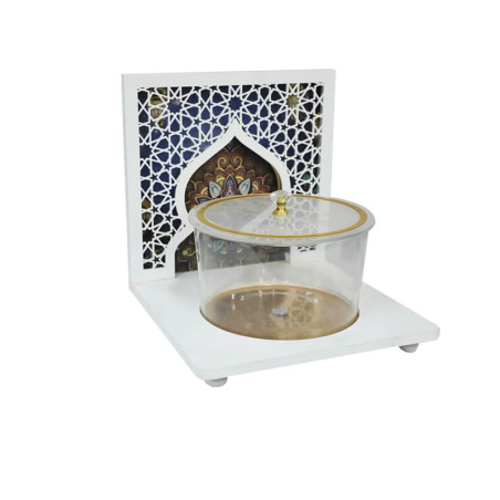 Boite à friandises avec plateau au style oriental, 23,5X23,5X24 cm | Plateaux | 18 000 CFA , dakar, Sénégal