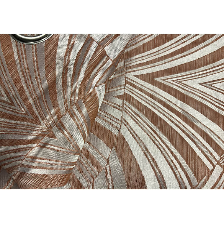 Rideau jacquard rouille 140x270 cm en polyester | Rideaux & voilages , Dakar, Sénégal