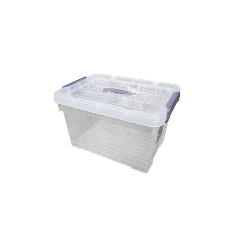 Boite de rangement transparente 30L en PVC avec roulettes | Boites de rangement & caissons | 6 900 CFA , dakar, Sénégal