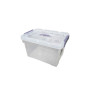 Boite de rangement transparente 30L en PVC avec roulettes | Boites de rangement & caissons | 6 900 CFA , dakar, Sénégal