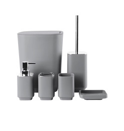 Coffret salle de bain en plastique gris | Accessoires salle de bain | 11 900 CFA , dakar, Sénégal