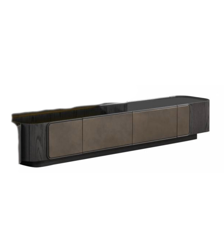 Meuble TV Toronto en bois mdf gris antracite 243X51X56 cm | 965 000 FCFA , Dakar