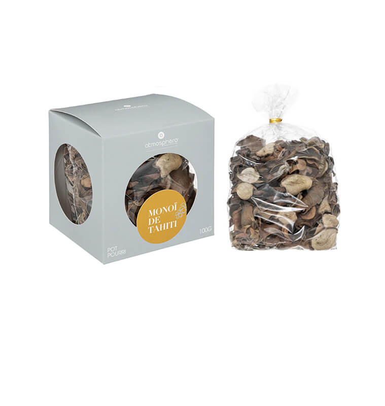 Pot pourri parfumé "Izor" monoi de tahiti, 100g - Atmosphera | Bougies & senteurs , Dakar, Sénégal