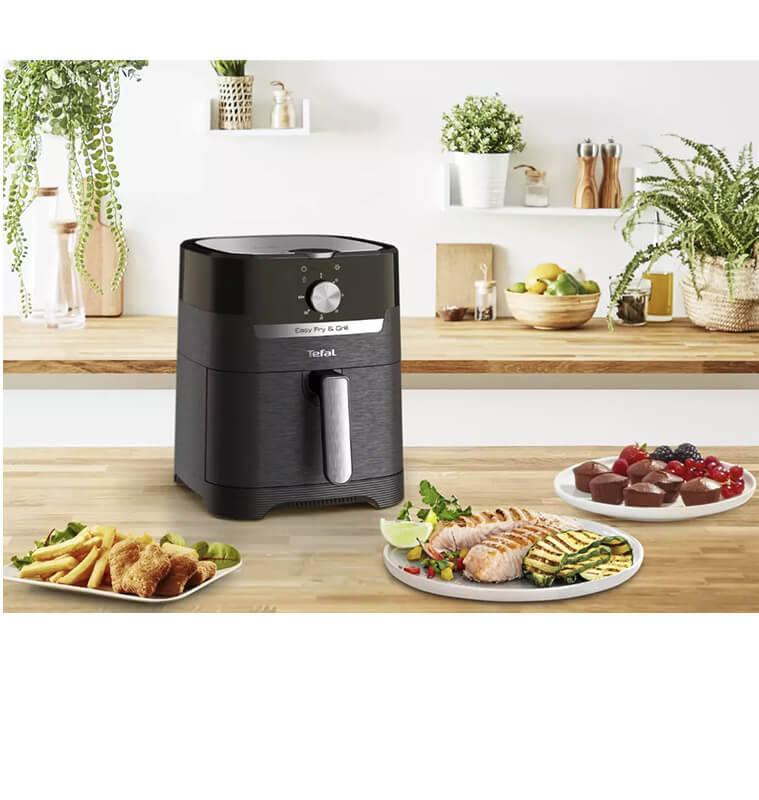 Air fryer et grill Tefal de 4.2L en noir, 1550 Watts | Friteuses & cuiseurs | 112 000 FCFA , dakar, Sénégal