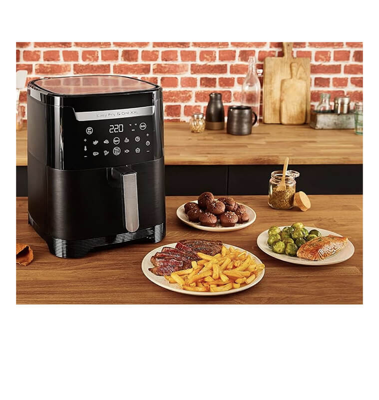 Air fryer et grill XXL noir Tefal, 1830 Watts | Friteuses & cuiseurs | 134 000 FCFA , dakar, Sénégal