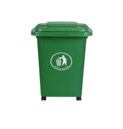 Poubelle 50L en plastique vert avec roues | Poubelles cuisine & extérieur | 16 000 FCFA , dakar, Sénégal