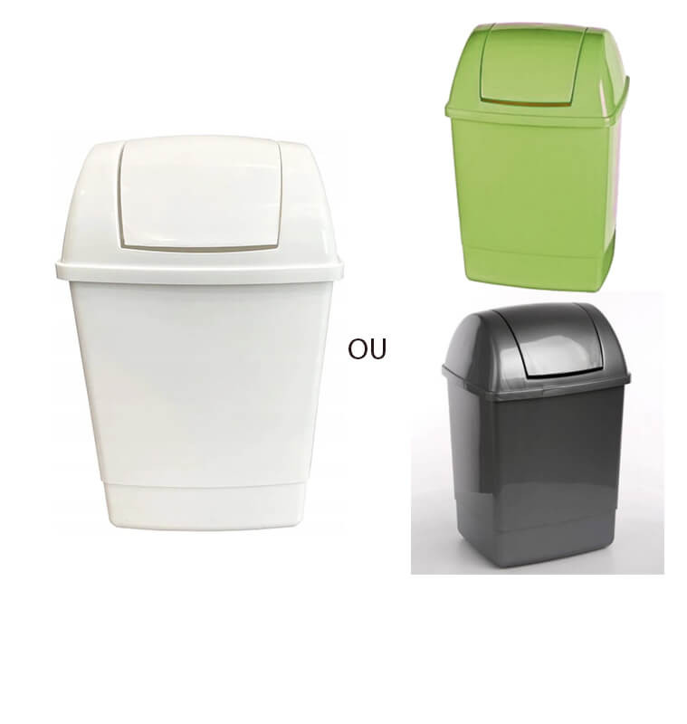 Poubelle de 12L en plastique | Poubelles cuisine & extérieur | 6 500 FCFA , dakar, Sénégal