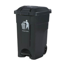 Poubelle à pédale 70L en plastique noir | Poubelles cuisine & extérieur | 29 000 FCFA , dakar, Sénégal