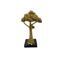 Statuette arbre or et noir, 29,5 cm | Statuettes , Dakar, Sénégal