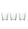 Verre bas Nora en verre strié 260ml - lot de 3 | Verres & carafes | 3 500 FCFA , dakar, Sénégal