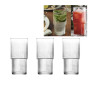 Verre haut Helen en verre strié 400ml - lot de 3 | Verres & carafes | 4 800 FCFA , dakar, Sénégal