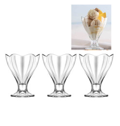 Coupe à glace Lily de 250 ml - Lot de 3 | Verres & carafes | 4 600 FCFA , dakar, Sénégal