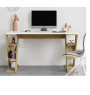 Bureau Butterfly en mélamine naturel et blanc, 137X60X75 cm | 130 000 FCFA , Dakar