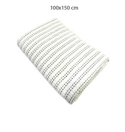 Serviette Jacquard blanc en coton 95%, 550GSM, 100x150 cm | Serviettes & Peignoirs | 12 500 FCFA , dakar, Sénégal