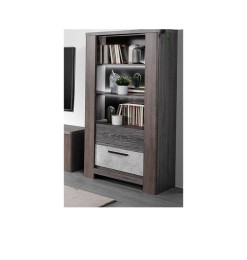 Étagère bolzano marron et gris, 80X160X46 cm | 435 000 FCFA , Dakar