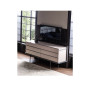 Chambre beige et noir 180X200 + 2 chevets + coiffeuse + miroir + armoire 6 portes | 2 850 000 FCFA , Dakar