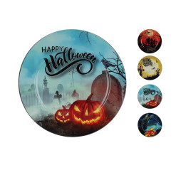 Assiette 33 cm happy halloween